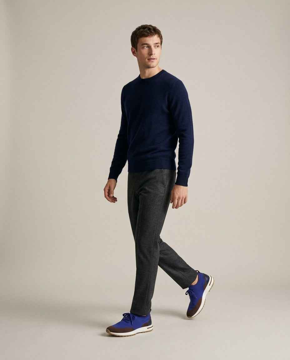 Sneaker Zurigo - Blu/Marrone