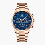 Precision Chronograph Steel Watch