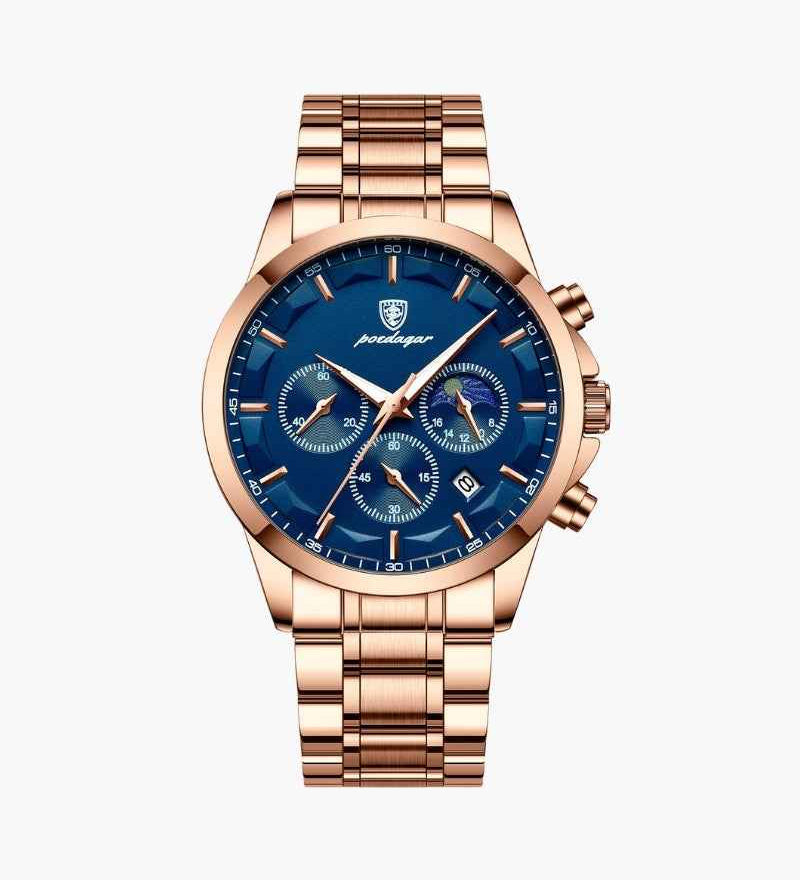 Precision Chronograph Steel Watch