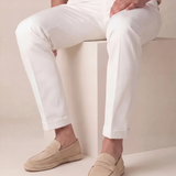 Espadrillas Riviera in Suède Beige