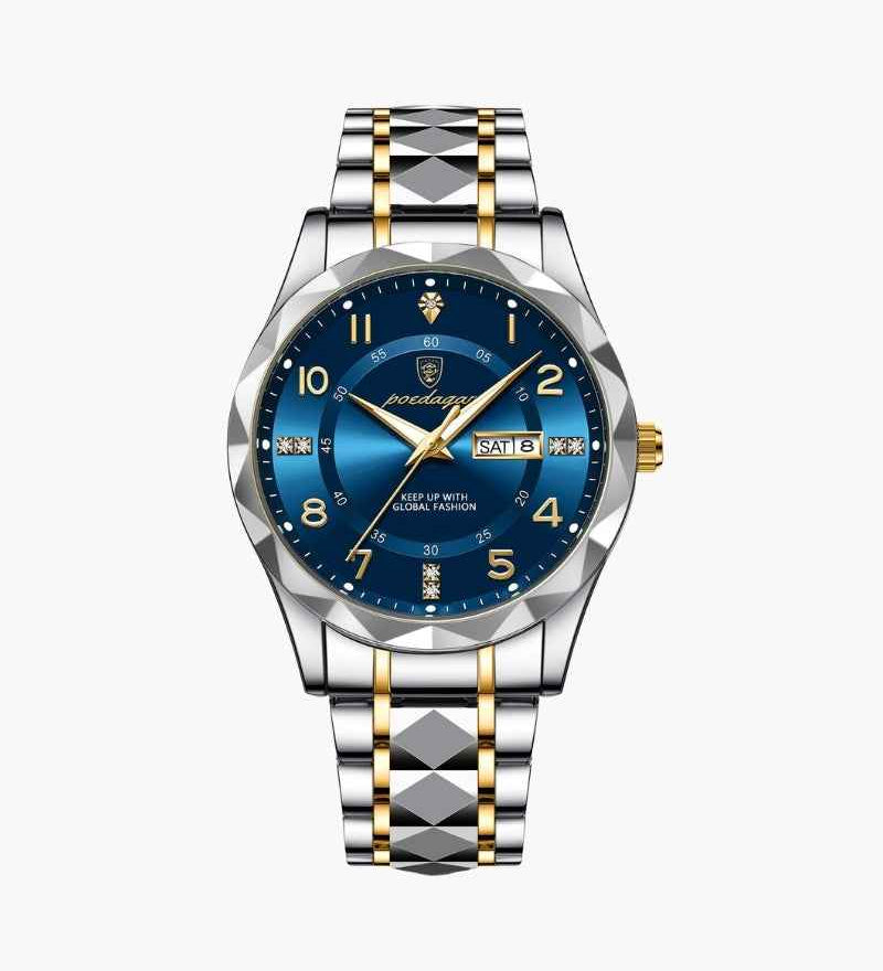 Classic Two-Tone Steel Watch