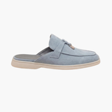 Mule Mediterraneo in Suède Blu Cielo