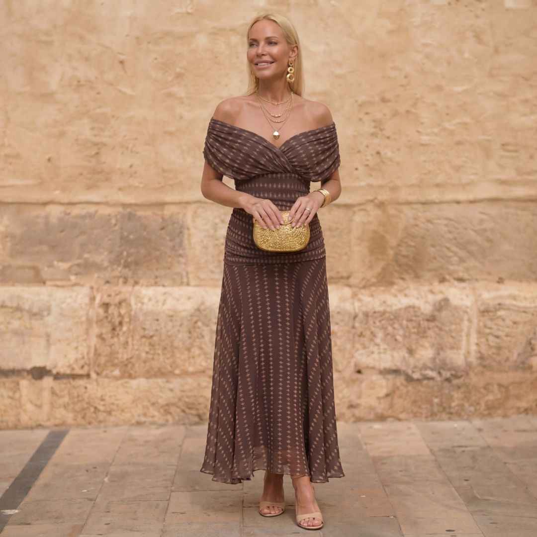 Sienna | Abito Geometrico Leggero
