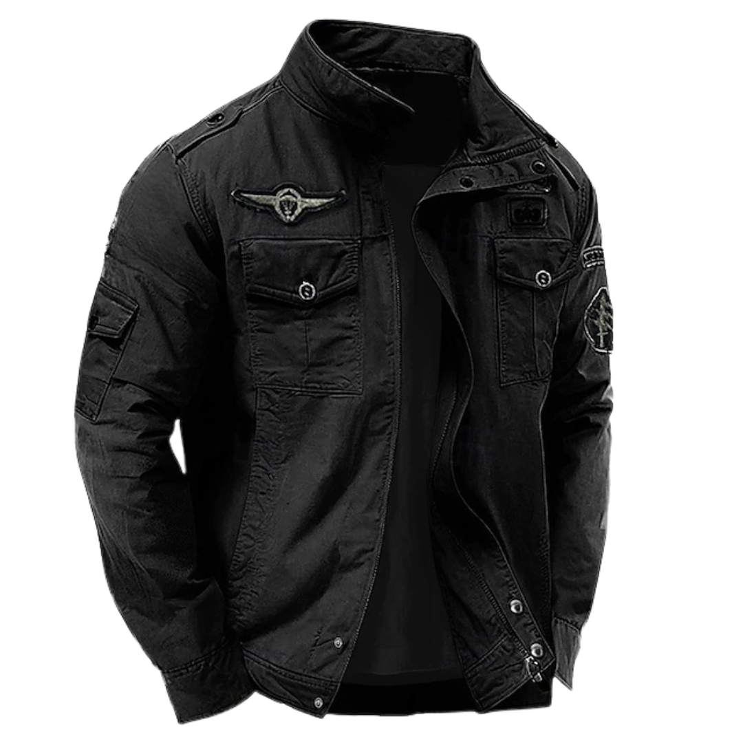 Fabien | Giacca militare uomo con colletto alto