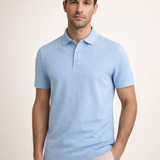 Polo Raffinata Azzurra Chiara
