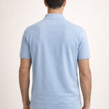 Polo Raffinata Azzurra Chiara
