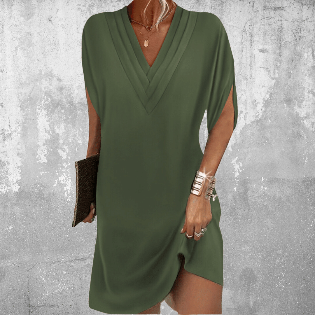 Minetta - Abito Elegante con Pancia Coperta