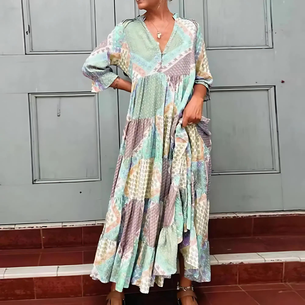 Florentina - Elegante Abito Stampato