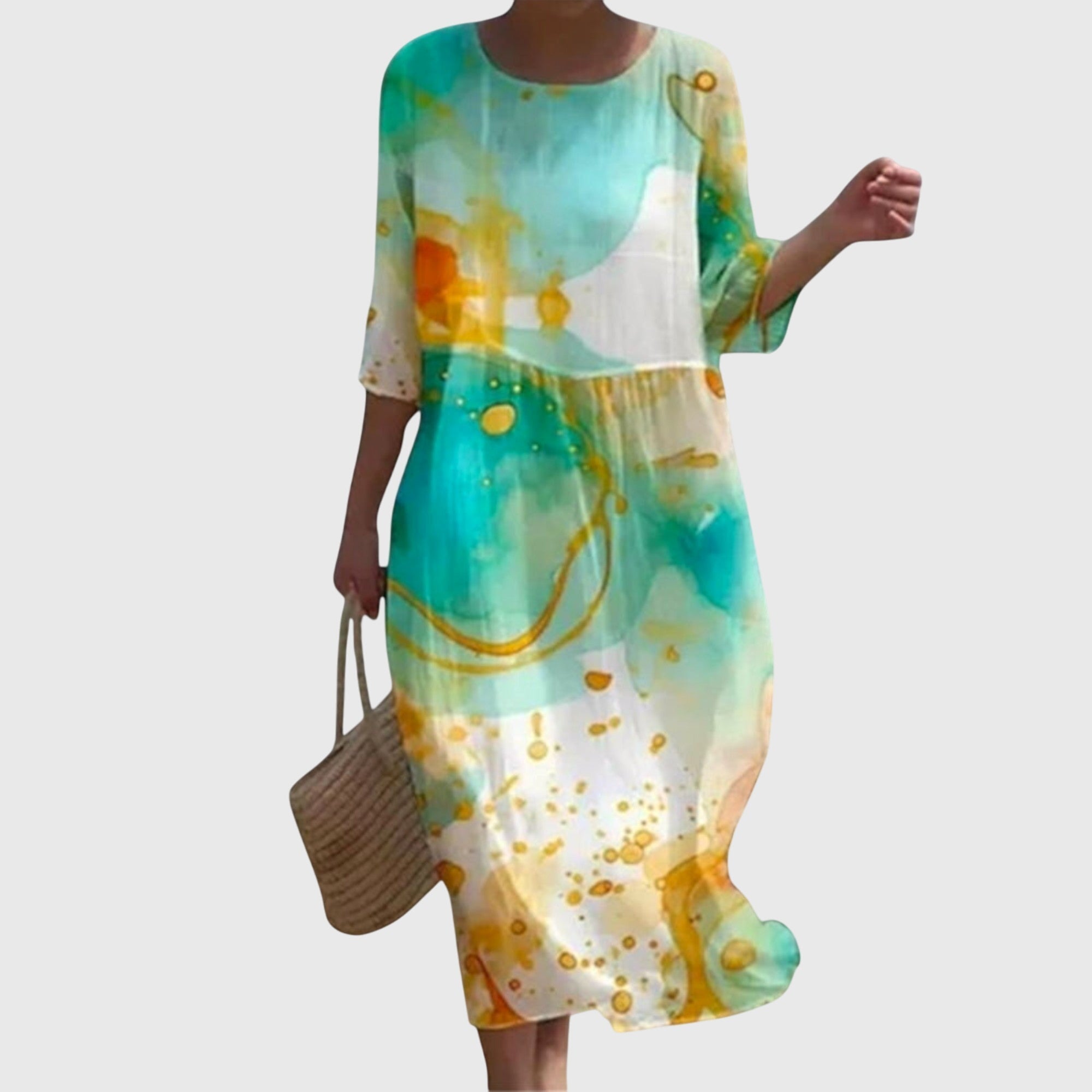 Hayley™ | Elegante Maxi Abito a Fiori