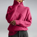 Lauren | Maglione in Cashmere Lussuoso con Collo Alto