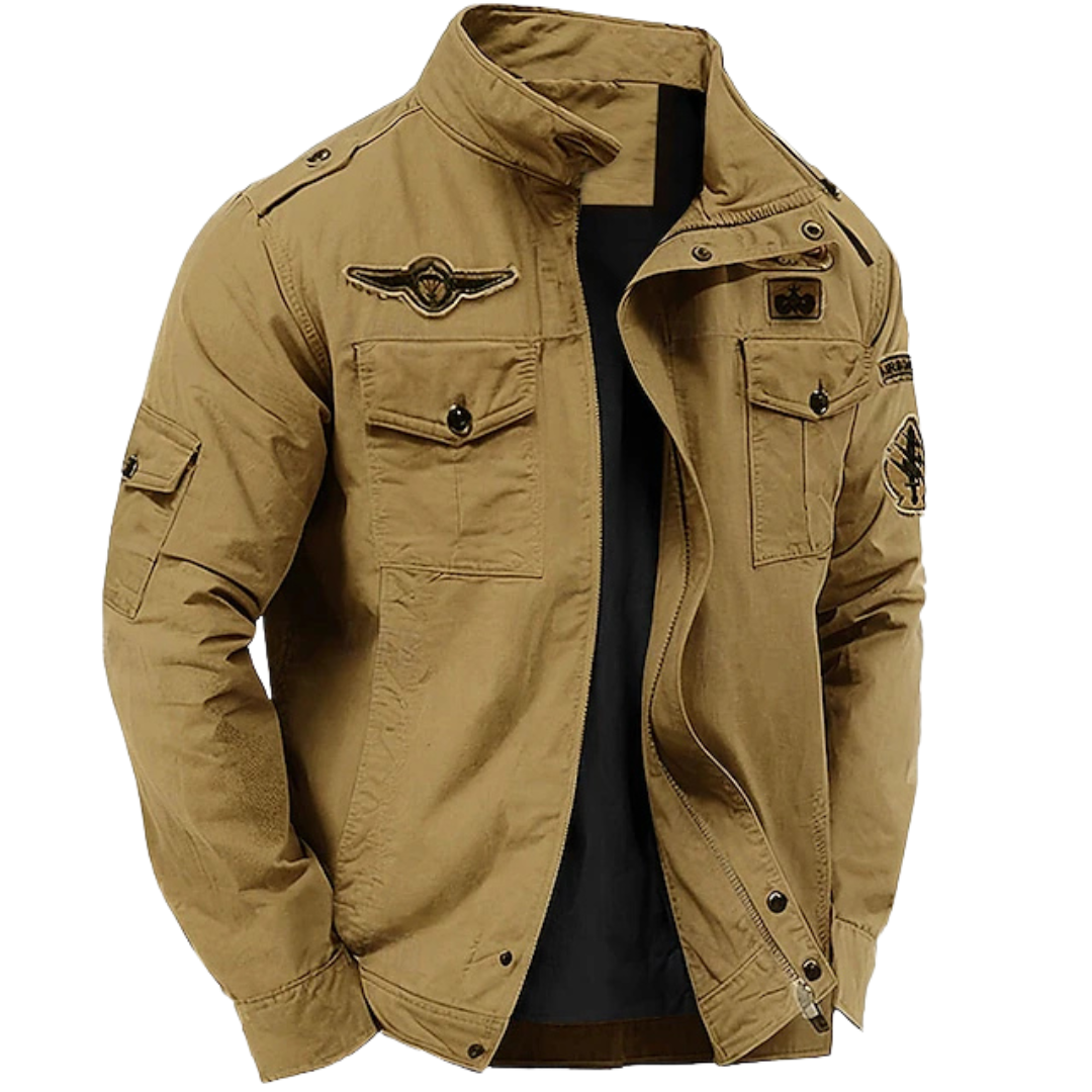 Fabien | Giacca militare uomo con colletto alto