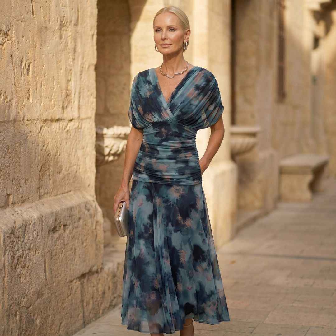 Luna | Elegante Vestito Blu