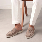 Mule Mediterraneo in Suède Beige