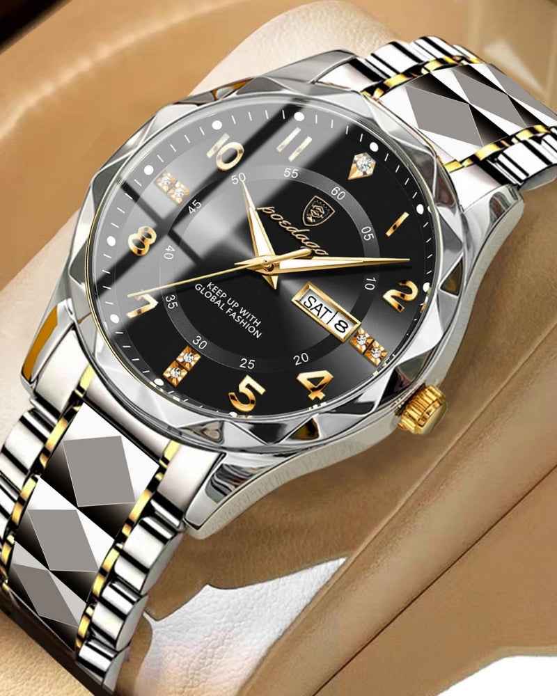 Classic Two-Tone Steel Watch