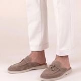 Mule Mediterraneo in Suède Beige