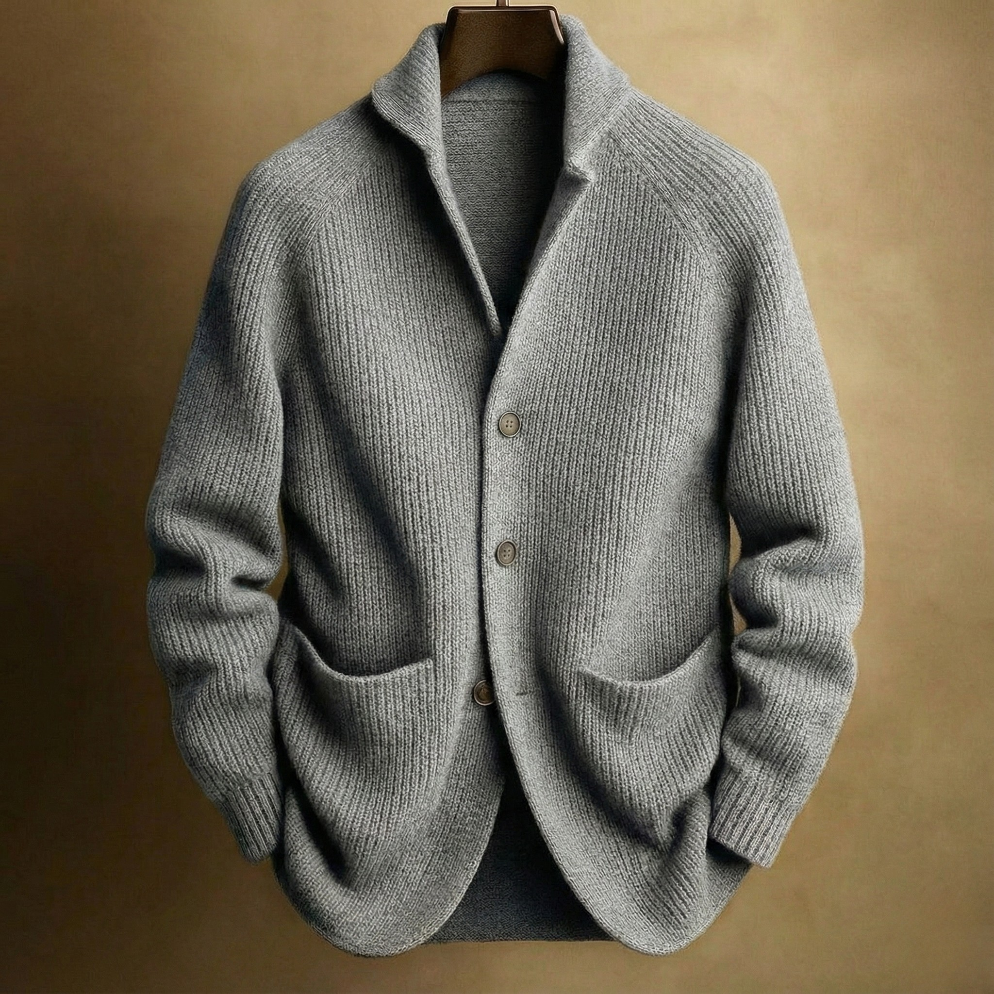 Sylvain | Gilet in lana a coste