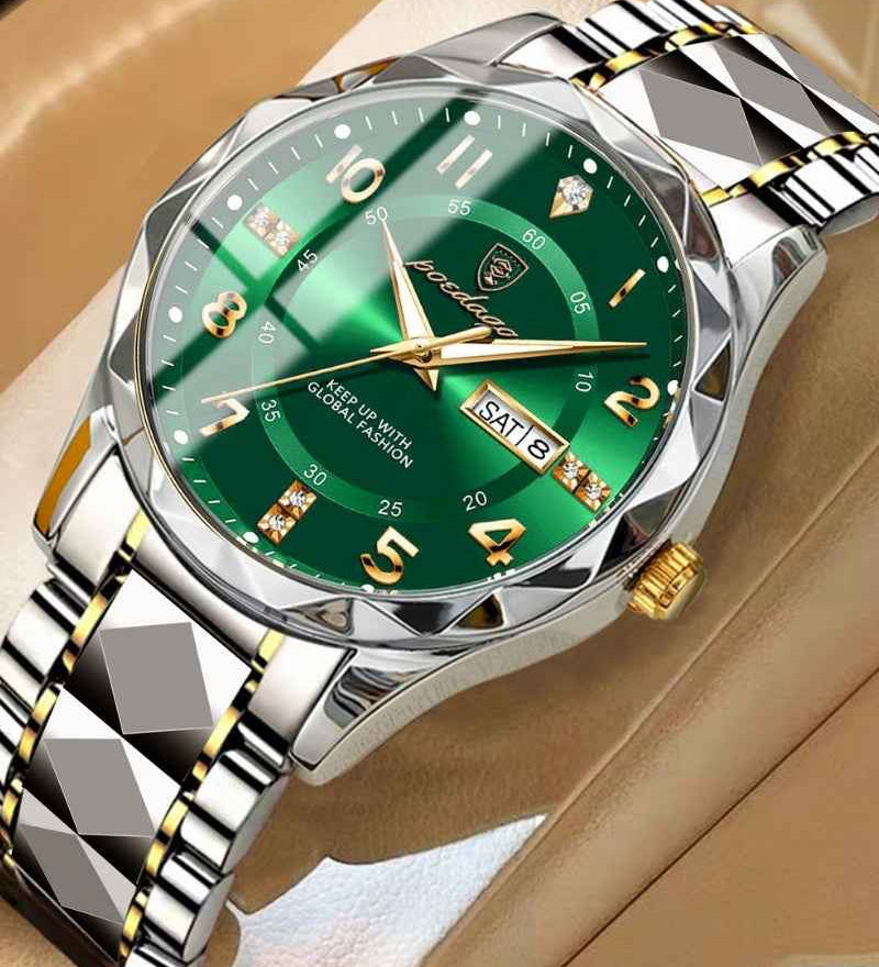 Classic Two-Tone Steel Watch