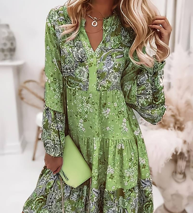 Eira - Vestito Boho Stampato