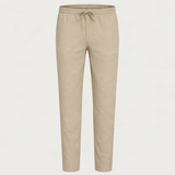 Pantaloni in Lino Bayside Beige