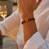 Bracciale Aurea Bordeaux/Oro