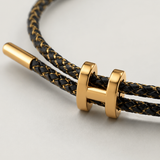 Bracciale Aurea Oro/Nero