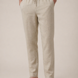 Pantaloni in Lino Bayside Beige