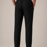 Pantaloni Bayside in Lino Neri