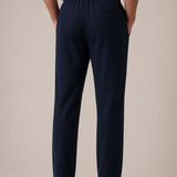 Pantaloni Bayside in Lino Blu Navy