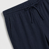 Pantaloni Bayside in Lino Blu Navy