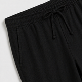 Pantaloni Bayside in Lino Neri