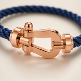 Bracciale Aurelio Navy / Oro Rosa