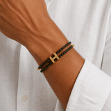 Bracciale Aurea Oro/Nero
