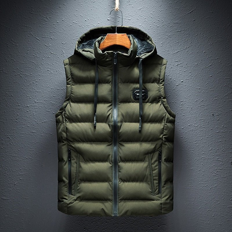 Yves | Gilet termico con cappuccio