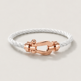 Bracciale Aurelio Bianco / Oro Rosa