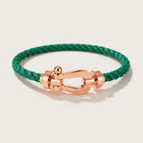 Bracciale Aurelio Verde / Oro Rosa