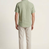 Set in Lino Trento Verde Menta/Beige