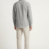 Set in Lino Pisa Maniche Lunghe Grigio/Beige