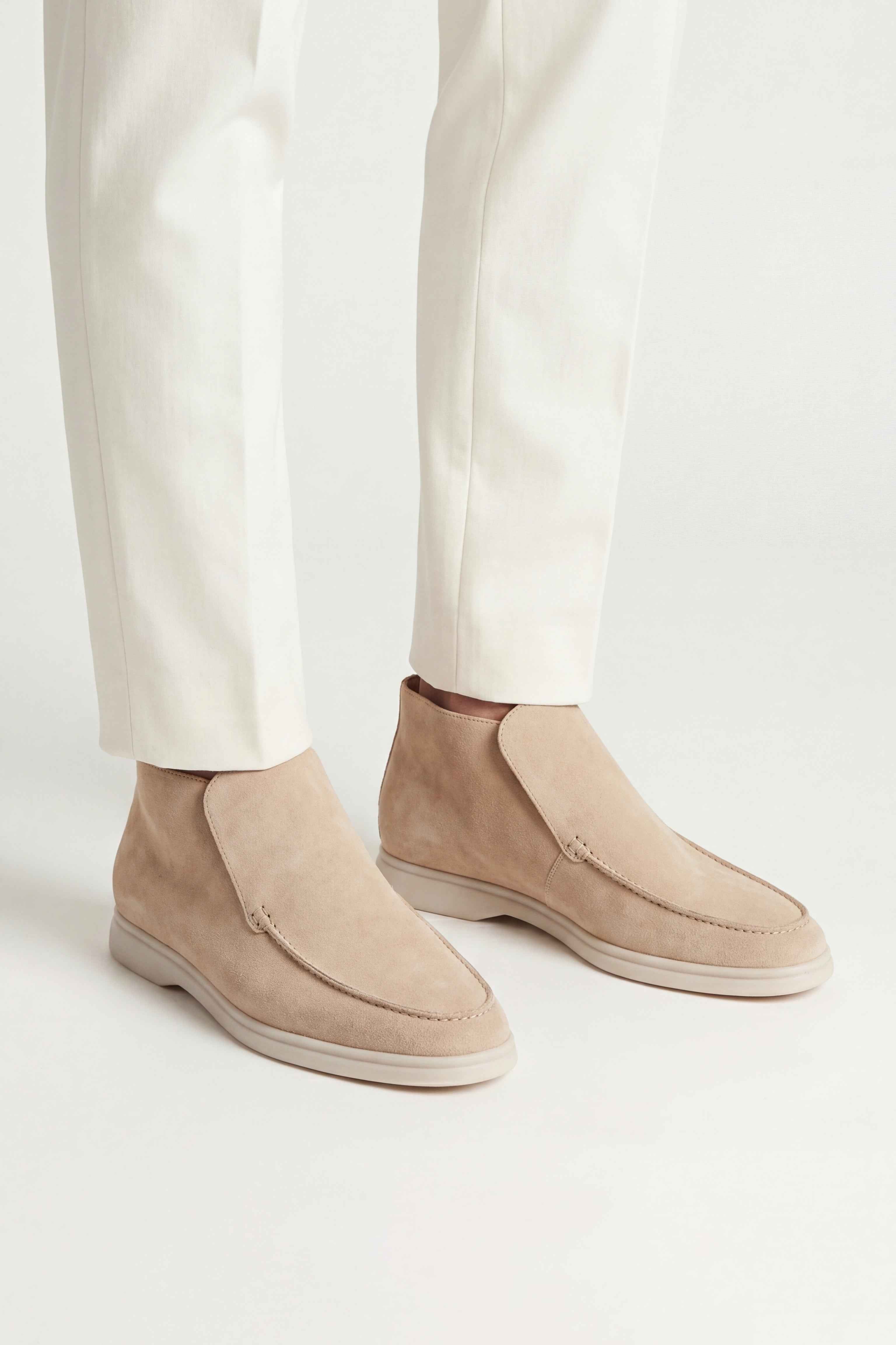 Mocassino Alto Capri Beige
