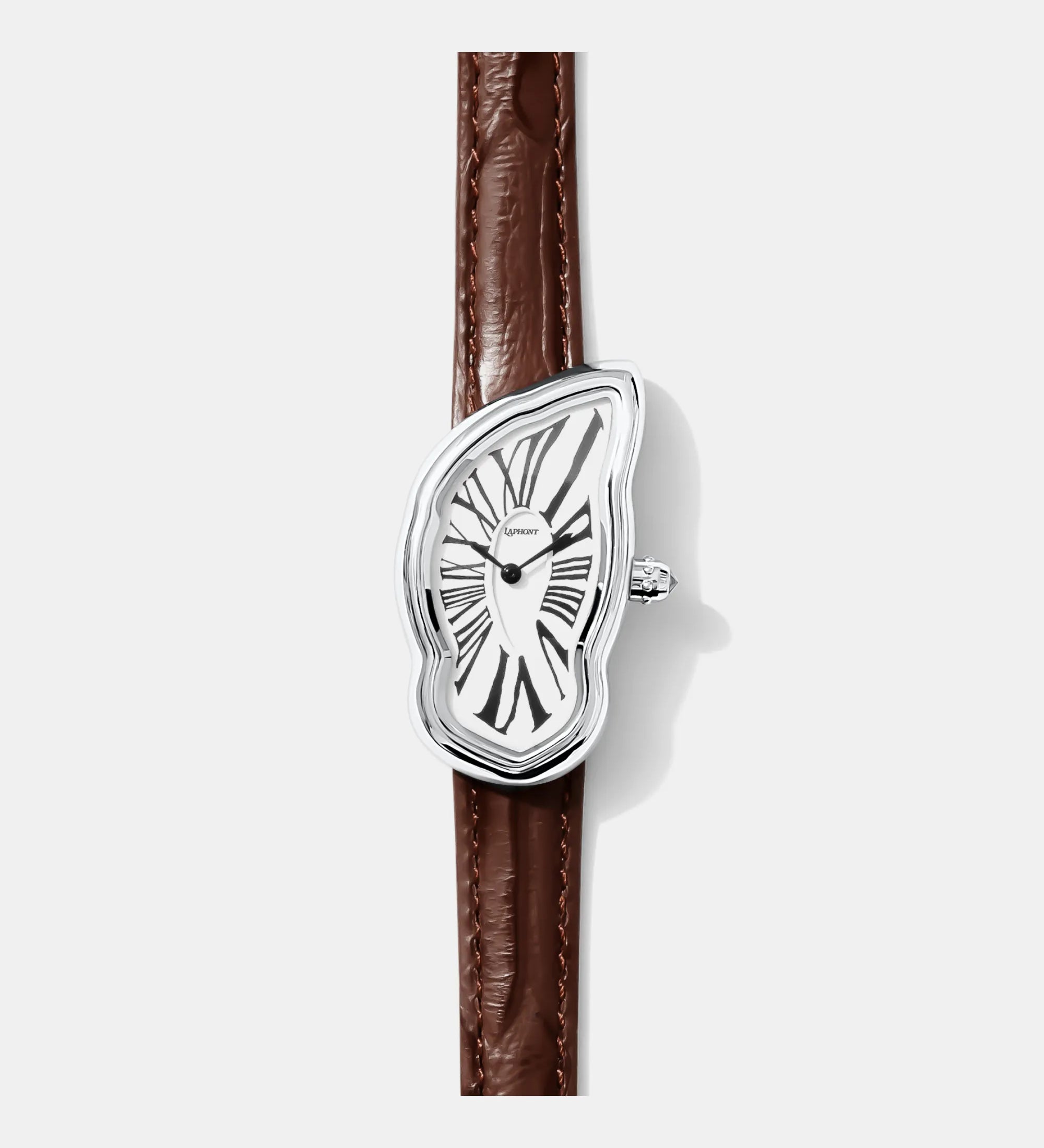 Melting Watch Large Silver