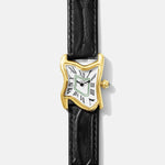 Square Melting Watch Small Gold