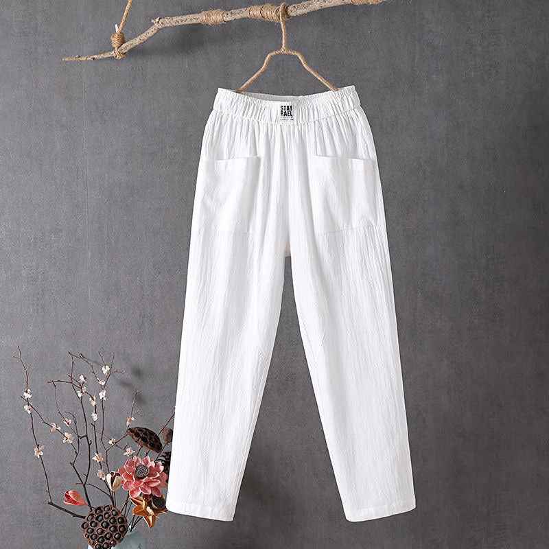 Alyra - Pantaloni Relaxed con Tasche