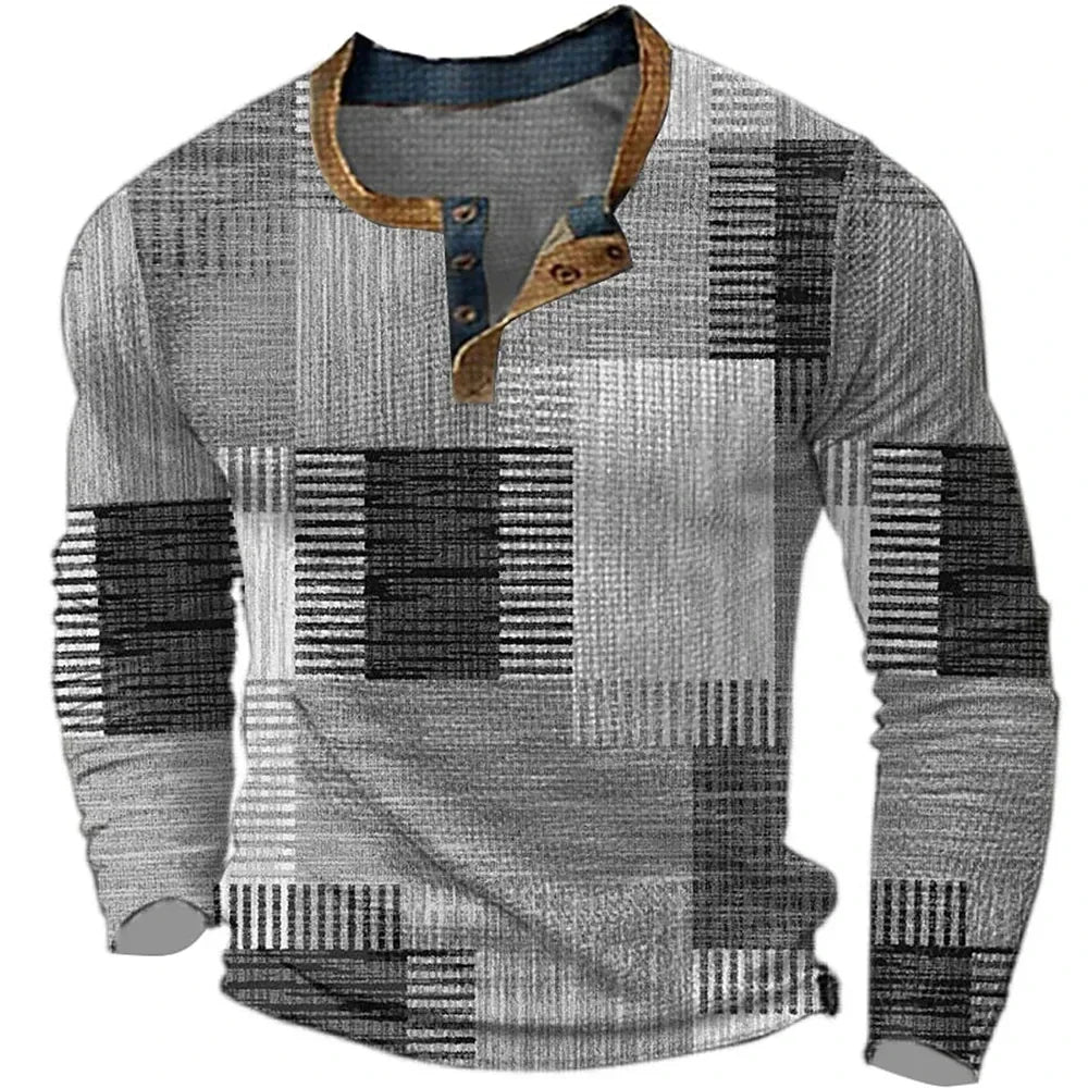 Sverre | Maglione dal design nordico e stile patchwork