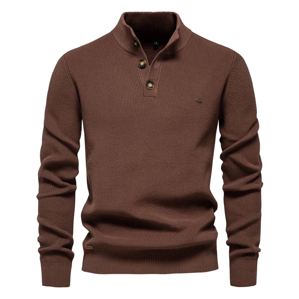 Konrad | Maglione elegante da uomo con bottoni