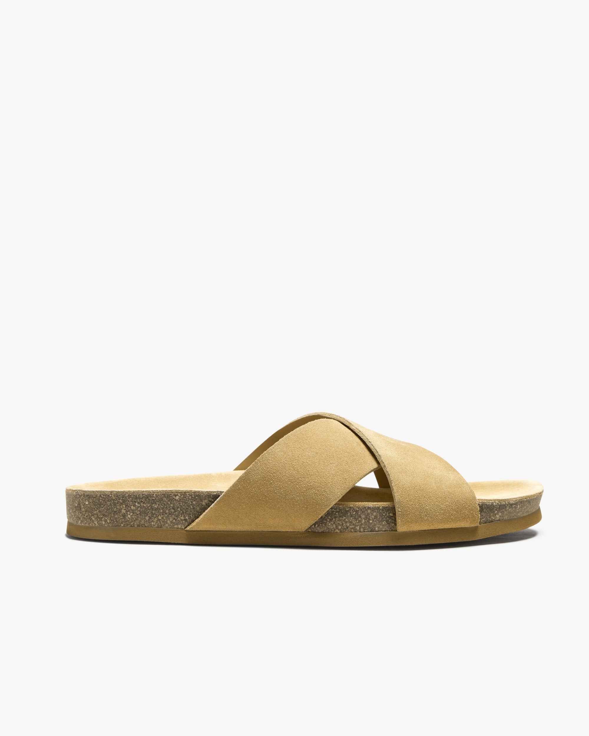 Sandali Amalfi in Suede Sabbia
