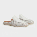 White Croco Mule Yacht | LIMITED EDITION