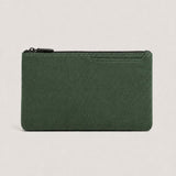 Borsa a Clutch Alcantara Verde Mezzanotte