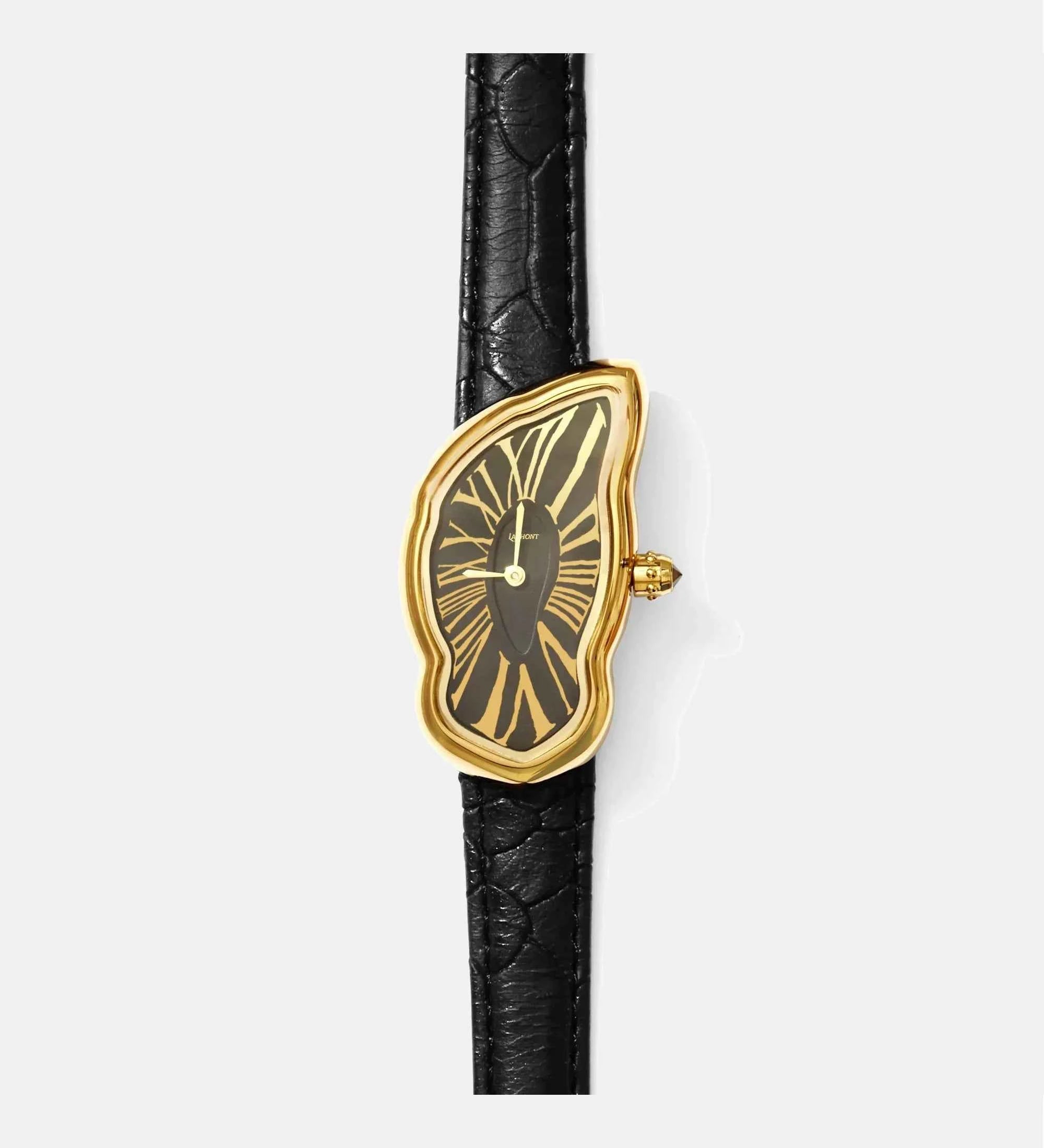 Melting Watch Large Gold