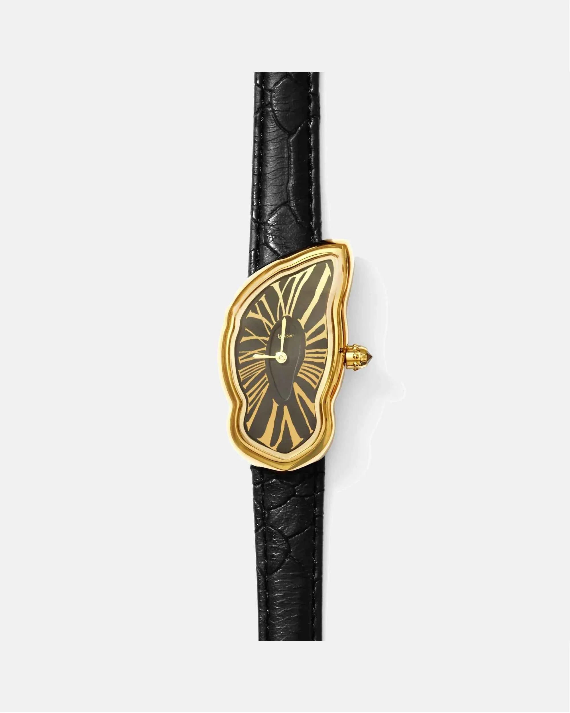 Melting Watch Large Gold