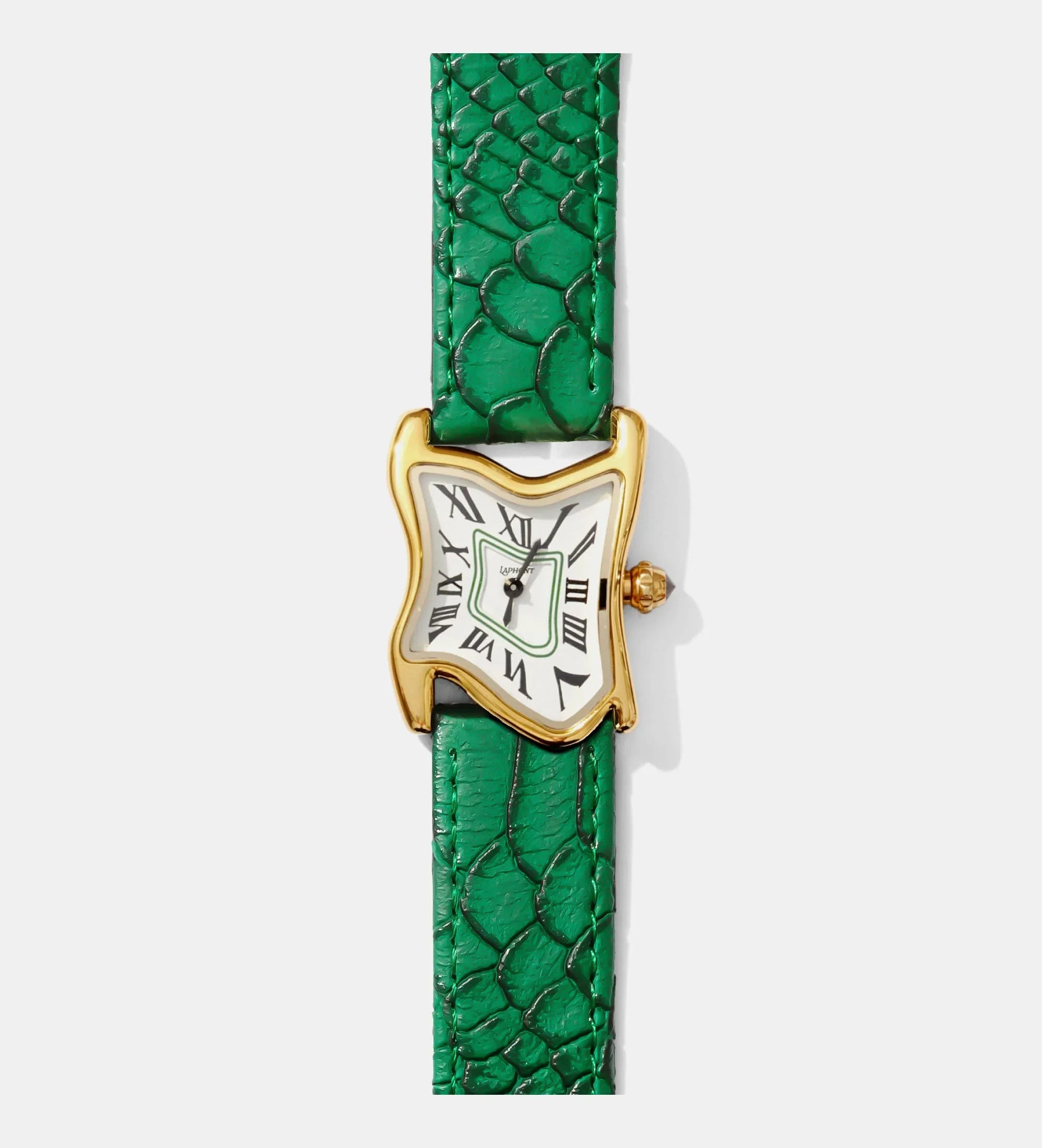 Square Melting Watch Small Gold
