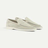 Mocassino Classico in Suede Crema